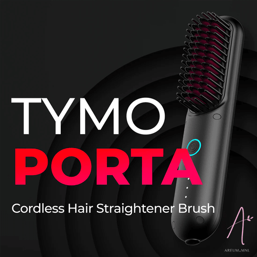 TYMO Porta Cordless Hair Straightener Brush