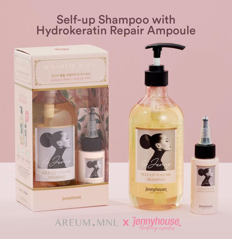 Jennyhouse Self-up Shampoo + Ampoule Special Set